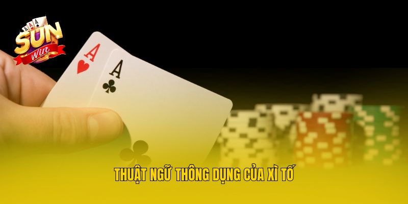Thuật ngữ thông dụng của Xì Tố